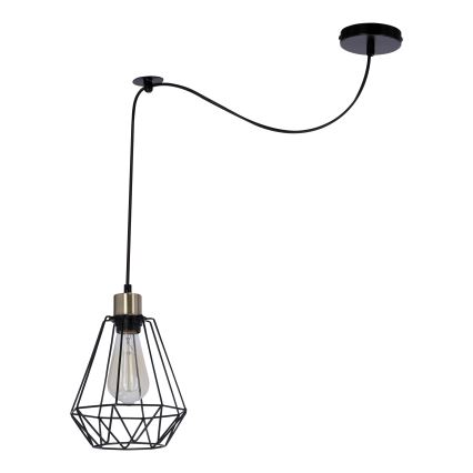 Lestenec na vrvici PRIMO 1xE27/60W/230V spider