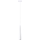 Lestenec na vrvici PRYSM 1xG9/8W/230V bela