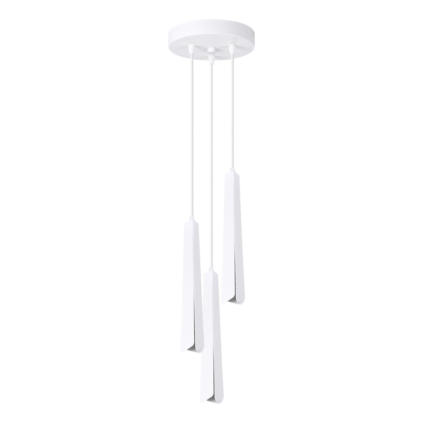 Lestenec na vrvici PRYSM 3xG9/8W/230V bela