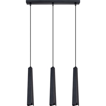 Lestenec na vrvici PRYSM 3xG9/8W/230V črna