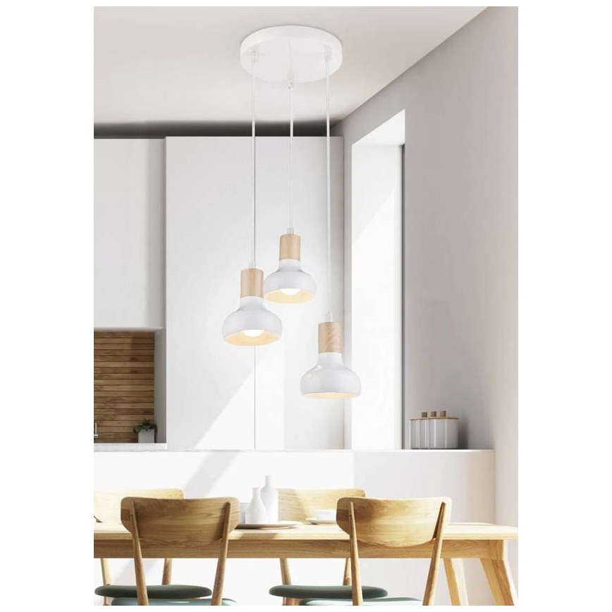Lestenec na vrvici PUERTO 3xE14/40W/230V