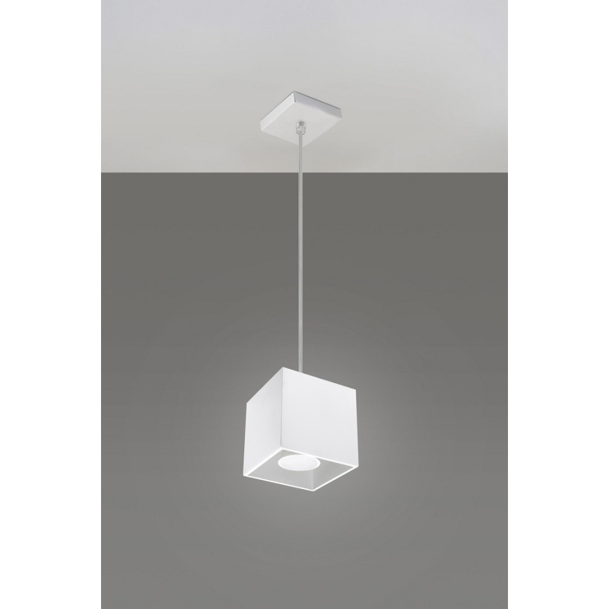 Lestenec na vrvici QUAD 1 1xGU10/40W/230V bel
