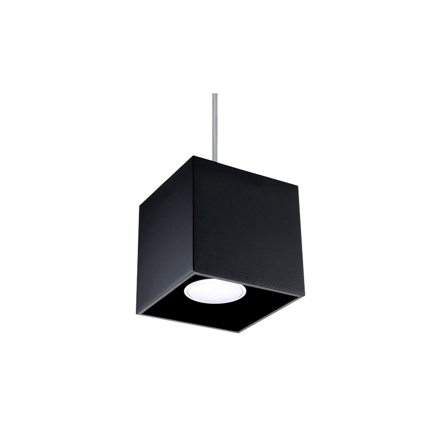 Lestenec na vrvici QUAD 1 1xGU10/40W/230V črn