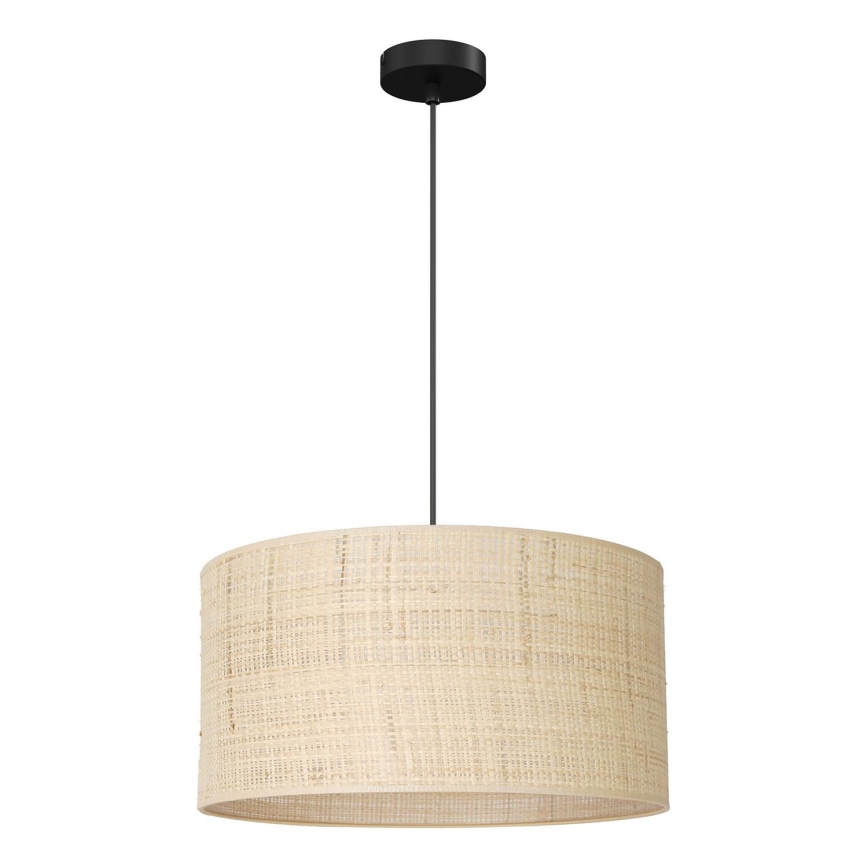 Lestenec na vrvici RATTAN 1xE27/60W/230V pr. 40 cm ratan