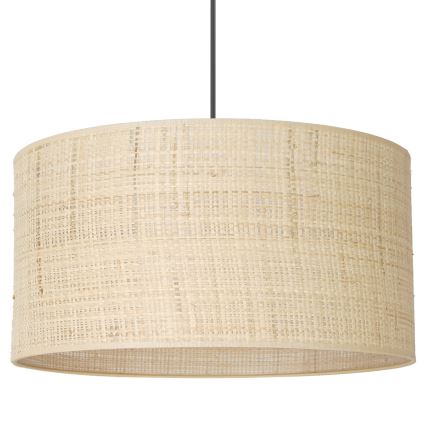 Lestenec na vrvici RATTAN 1xE27/60W/230V pr. 40 cm ratan