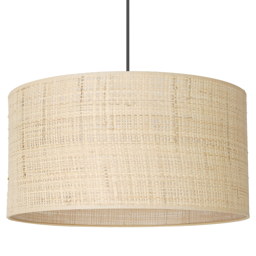 Lestenec na vrvici RATTAN 1xE27/60W/230V pr. 40 cm ratan