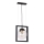 Lestenec na vrvici REY 1xE27/60W/230V