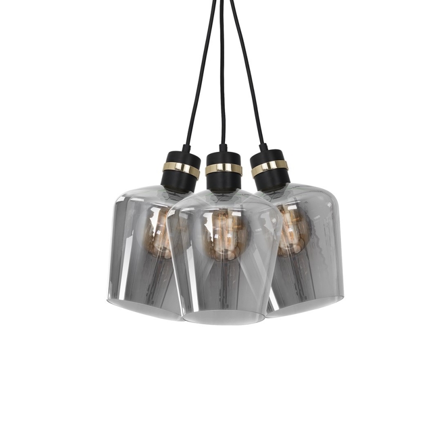 Lestenec na vrvici RICHMOND 3xE27/60W/230V