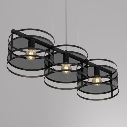 Lestenec na vrvici RIM 3xE27/60W/230V