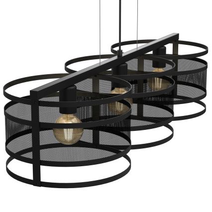 Lestenec na vrvici RIM 3xE27/60W/230V