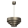 Lestenec na vrvici RINGS 1xE27/15W/230V medenina