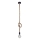 Lestenec na vrvici ROPE 1xE27/12W/230V