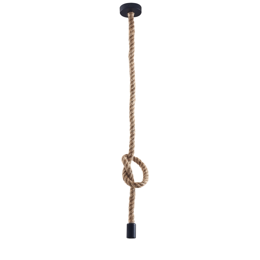 Lestenec na vrvici ROPE 1xE27/12W/230V