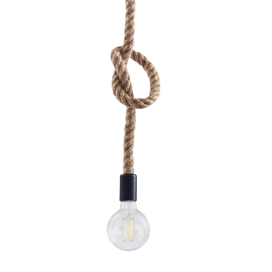 Lestenec na vrvici ROPE 1xE27/12W/230V