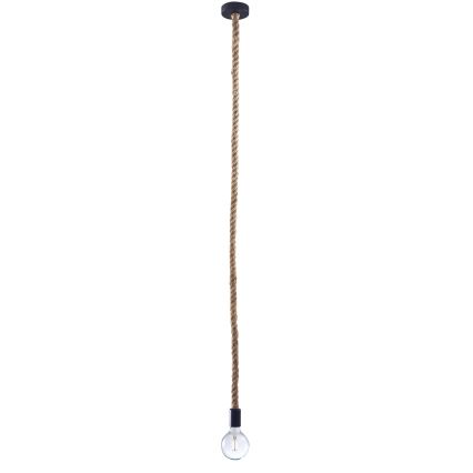 Lestenec na vrvici ROPE 1xE27/12W/230V