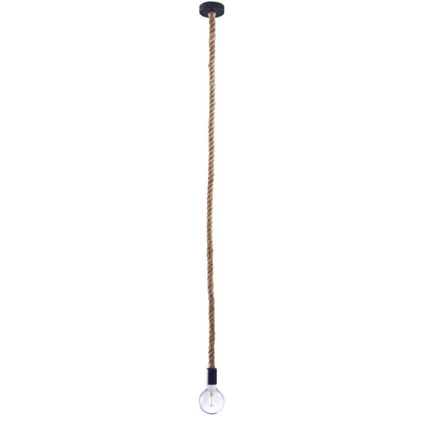 Lestenec na vrvici ROPE 1xE27/12W/230V