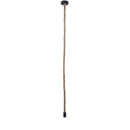 Lestenec na vrvici ROPE 1xE27/12W/230V