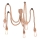 Lestenec na vrvici ROPE CASA 5xE27/12W/230V spider