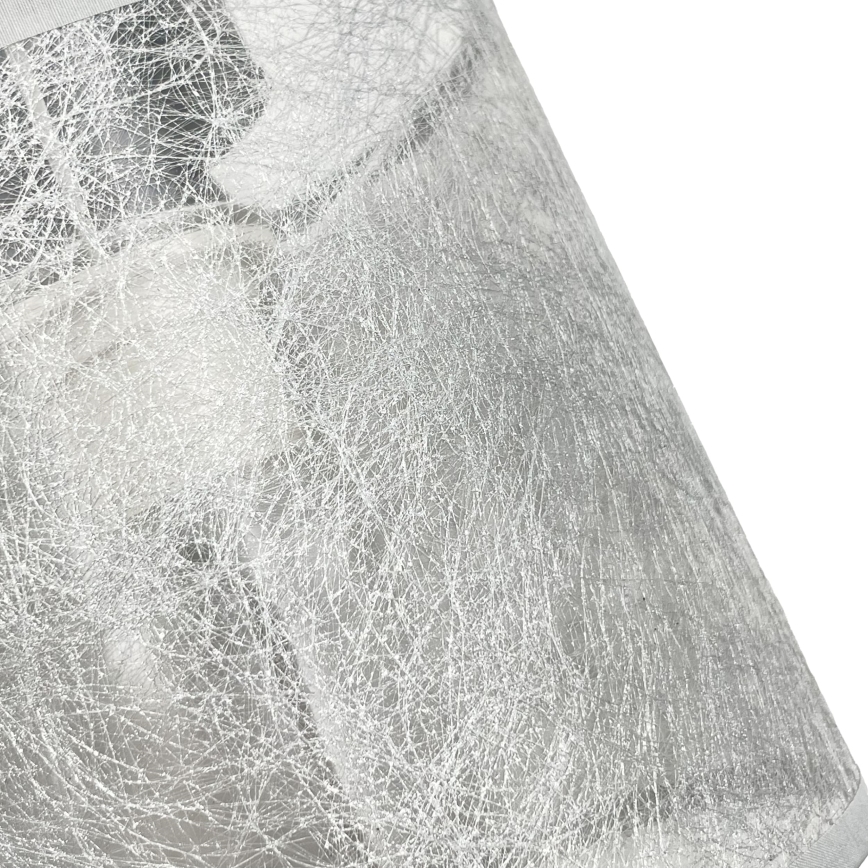 Lestenec na vrvici ROSA 1xE27/60W/230V črna/siva