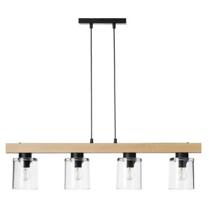 Lestenec na vrvici RUSTIC RADIANCE 4xE27/60W/230V