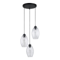 Lestenec na vrvici SEBO 3xE27/15W/230V