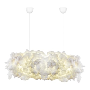 Lestenec na vrvici SERENE 1xE27/40W/230V bela