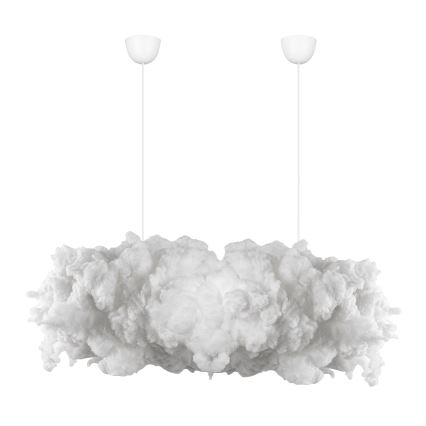 Lestenec na vrvici SERENE 1xE27/40W/230V bela