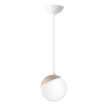 Lestenec na vrvici SFERA WOOD 1xE14/40W/230V