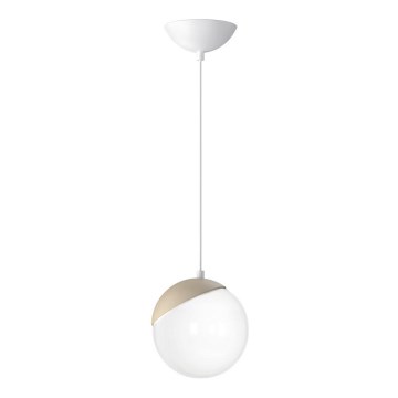 Lestenec na vrvici SFERA WOOD 1xE14/40W/230V