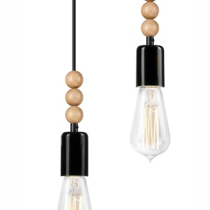 Lestenec na vrvici SIMON 5xE27/60W/230V - FSC certifikat