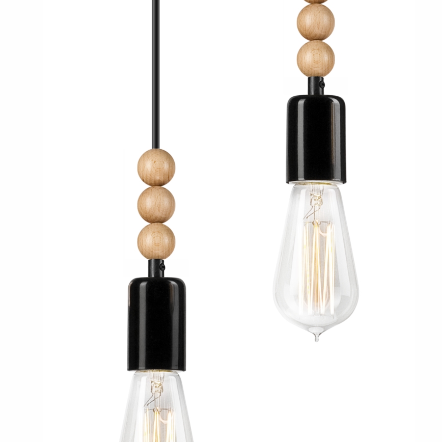 Lestenec na vrvici SIMON 5xE27/60W/230V - FSC certifikat