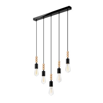 Lestenec na vrvici SIMON 5xE27/60W/230V - FSC certifikat