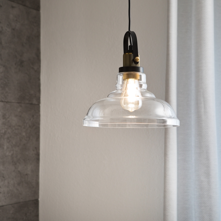 Lestenec na vrvici SINGLE 1xE27/60W/230V