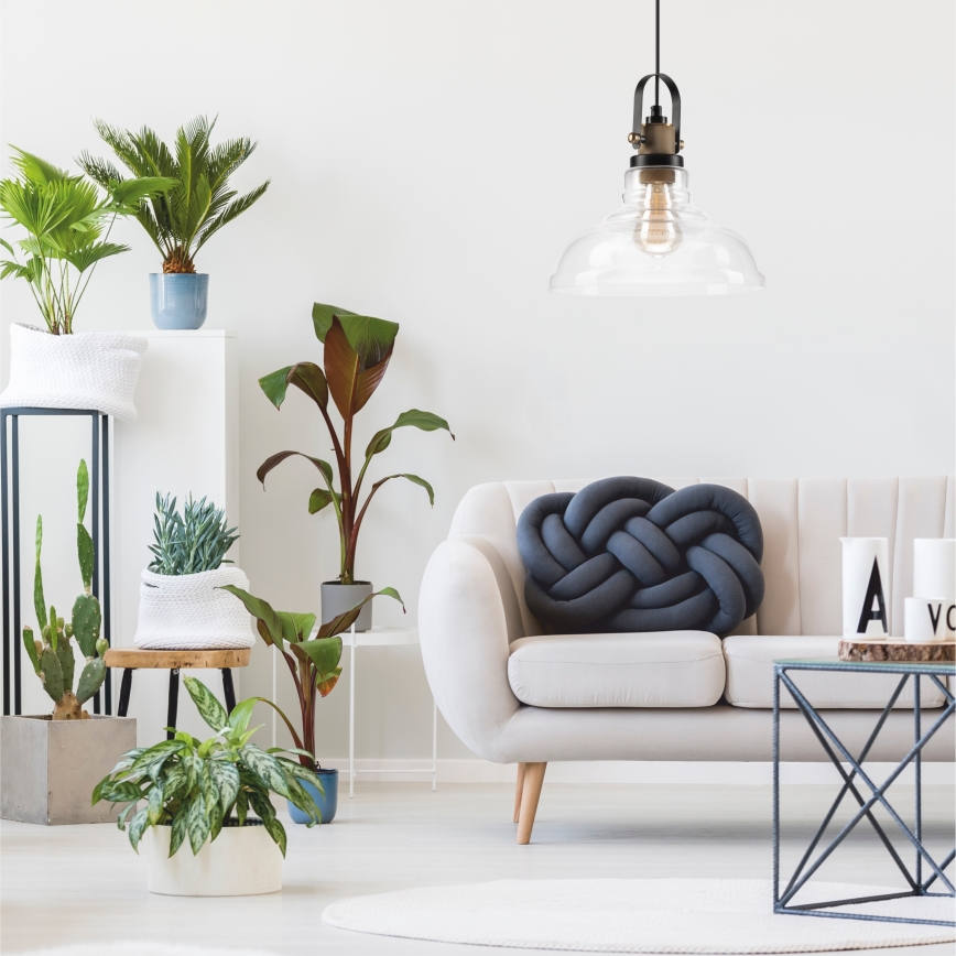 Lestenec na vrvici SINGLE 1xE27/60W/230V