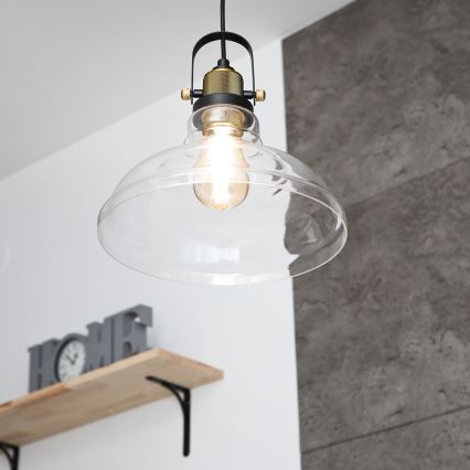 Lestenec na vrvici SINGLE 1xE27/60W/230V