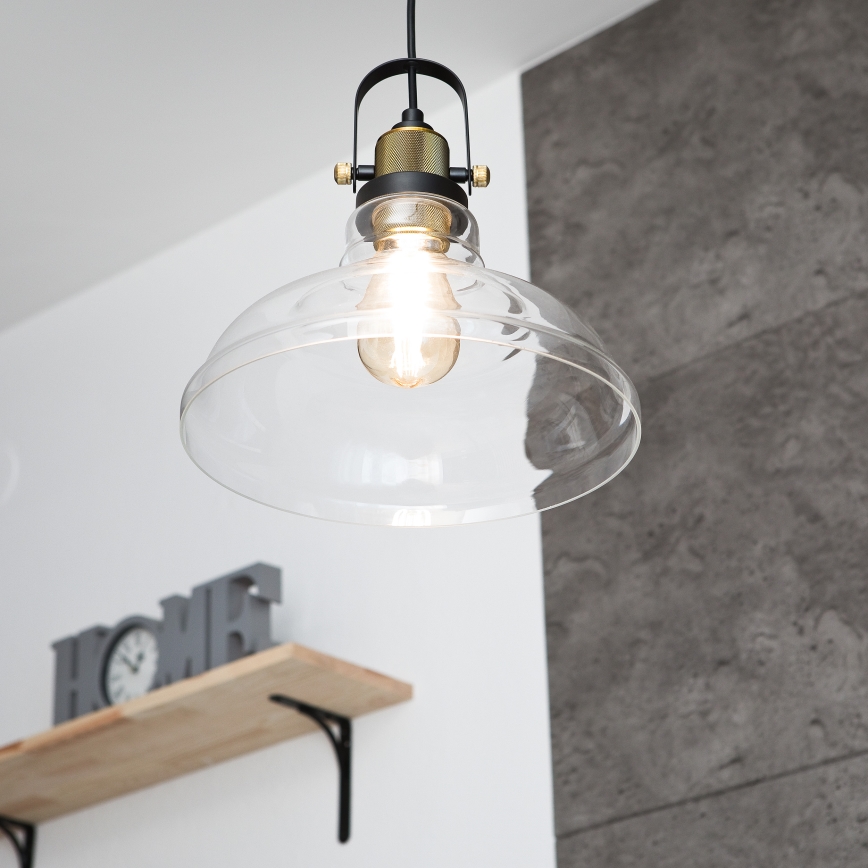 Lestenec na vrvici SINGLE 1xE27/60W/230V