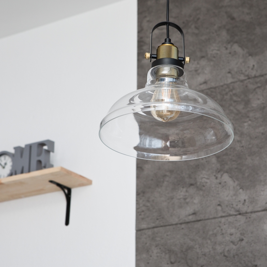 Lestenec na vrvici SINGLE 1xE27/60W/230V