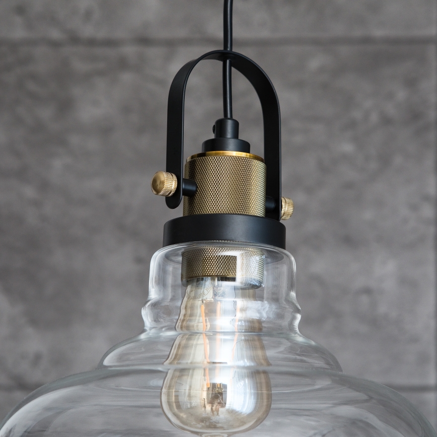 Lestenec na vrvici SINGLE 1xE27/60W/230V