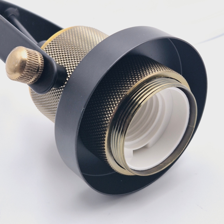 Lestenec na vrvici SINGLE 1xE27/60W/230V