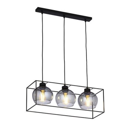 Lestenec na vrvici SION 3xE27/15W/230V