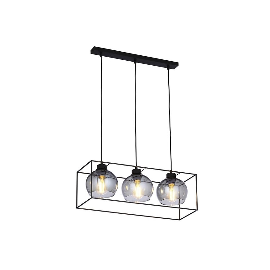Lestenec na vrvici SION 3xE27/15W/230V