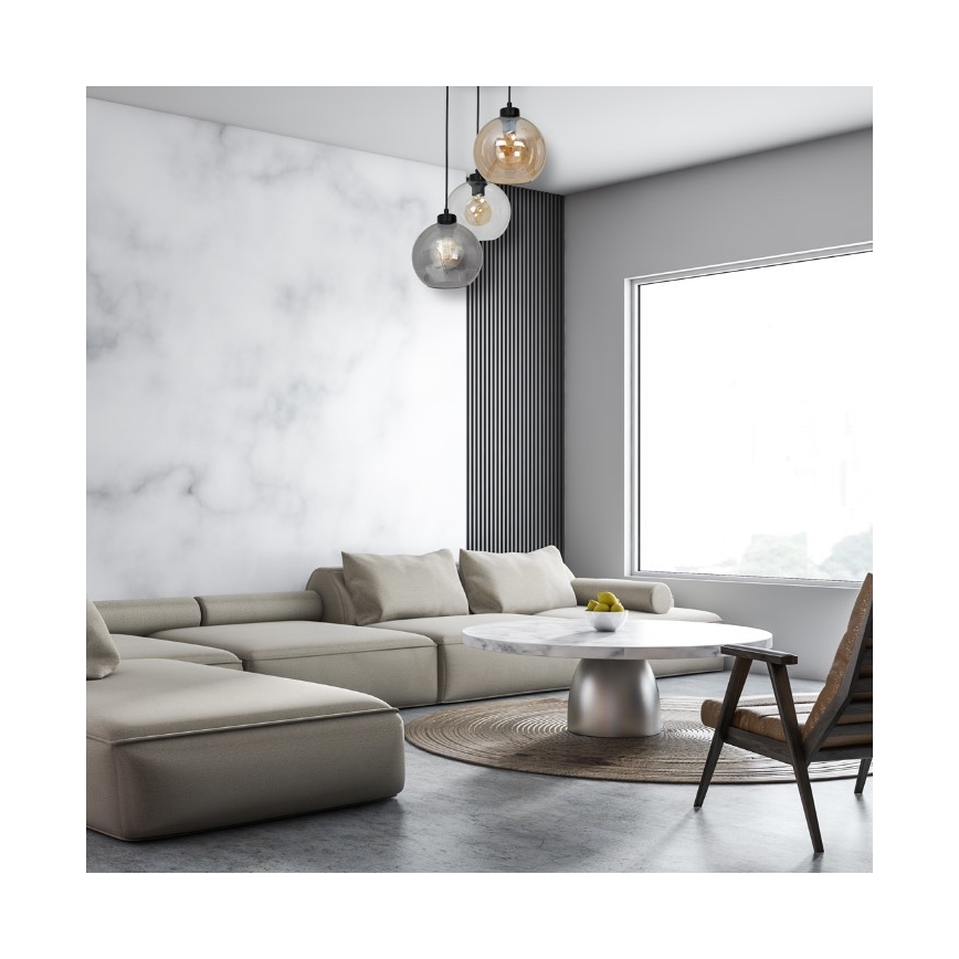 Lestenec na vrvici SOFIA 3xE27/60W/230V mešano