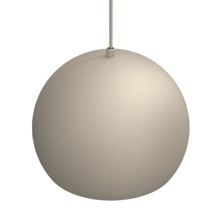 Lestenec na vrvici SOOL 1xE27/15W/230V, premer 27 cm, bež
