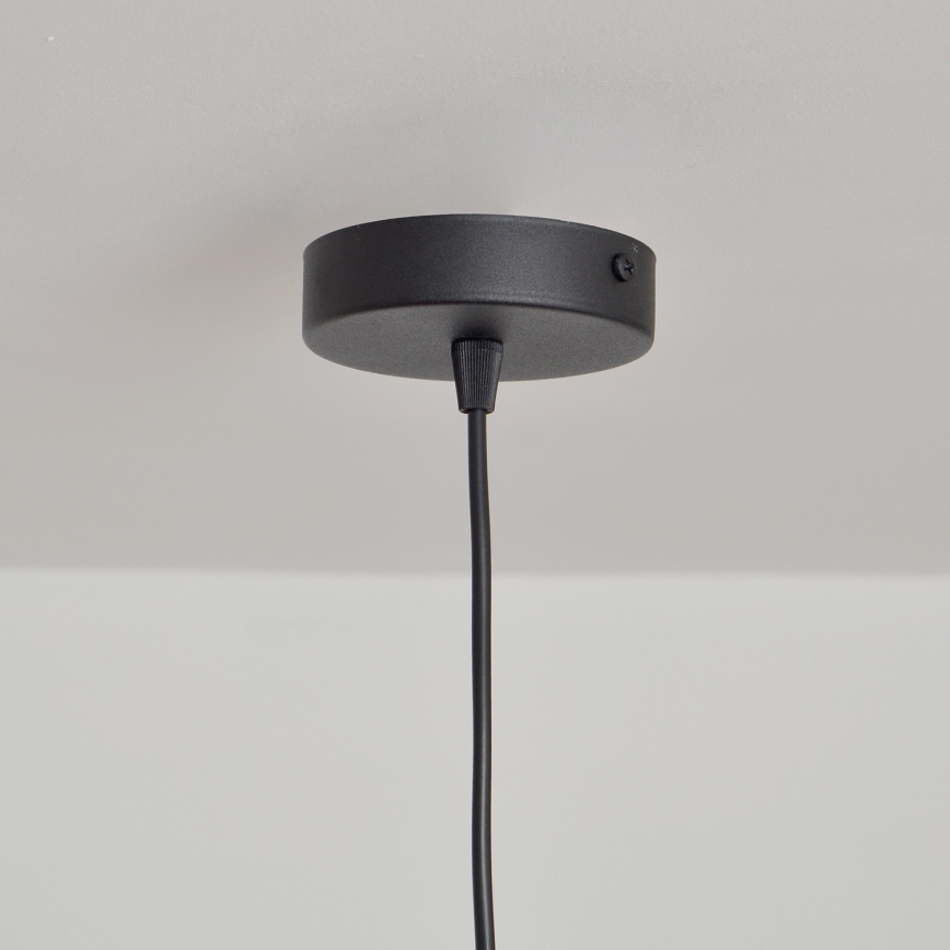 Lestenec na vrvici SORAPIS 1xE27/15W/230V črna