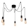 Lestenec na vrvici SPINDEL 5xE27/60W/230V spider