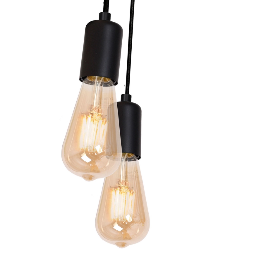 Lestenec na vrvici SPINDEL 5xE27/60W/230V spider