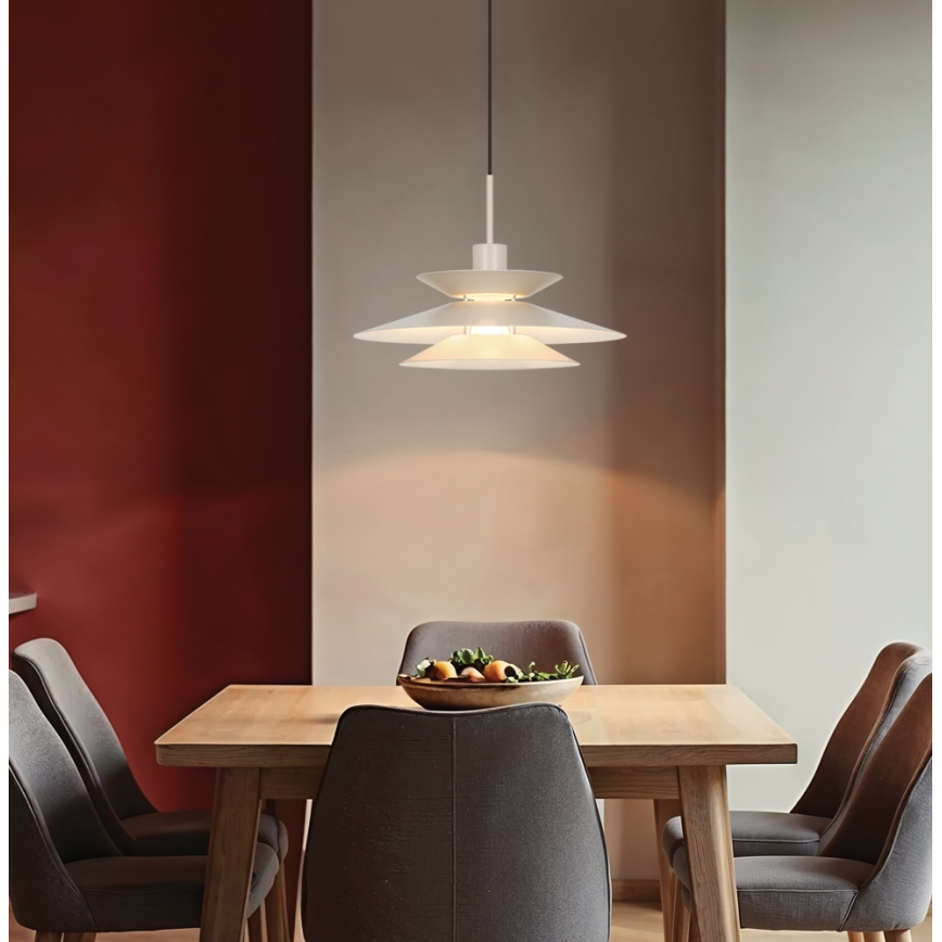 Lestenec na vrvici STEVI 1xE27/40W/230V bež