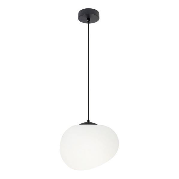 Lestenec na vrvici STONES 1xE27/40W/230V pr. 20 cm