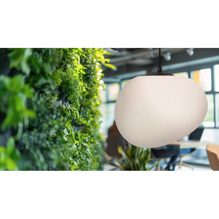 Lestenec na vrvici STONES 1xE27/40W/230V pr. 30 cm