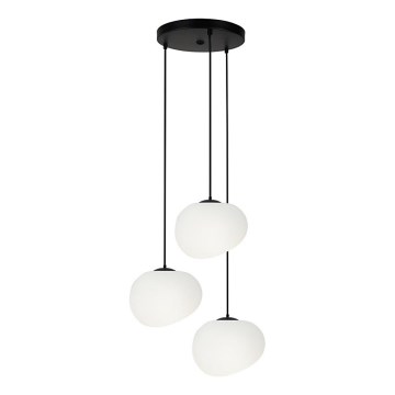 Lestenec na vrvici STONES 3xE27/40W/230V